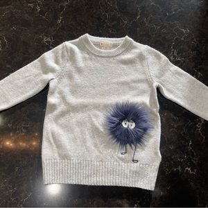 Grey girls sweater